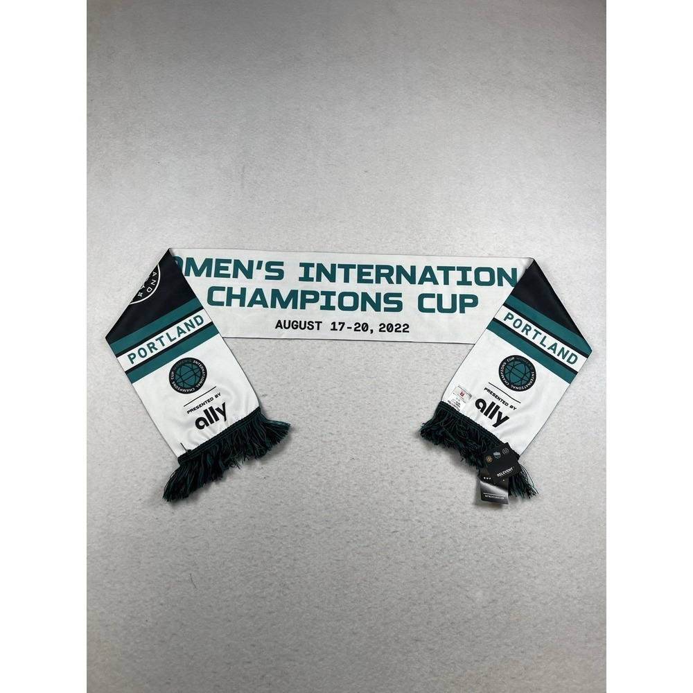 NWT Portland Thorns Scarf 2022 Women International Champions Cup Soccer Ruffneck